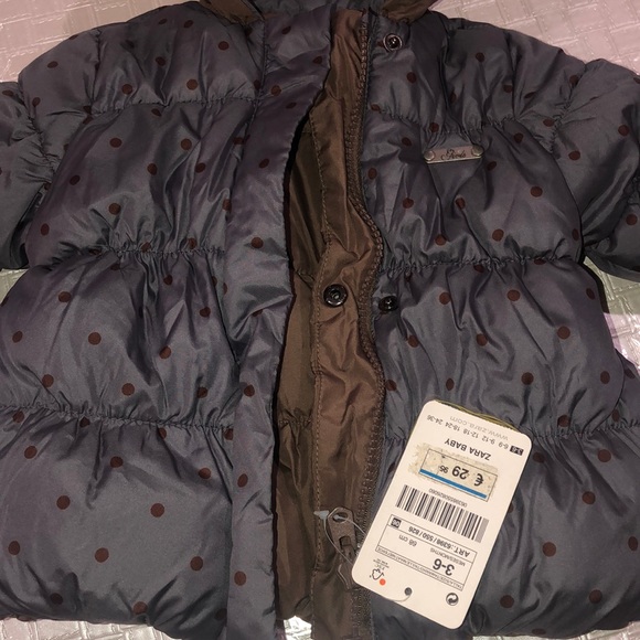 ZARA BABY REVERSIBLE COAT - Picture 2 of 8